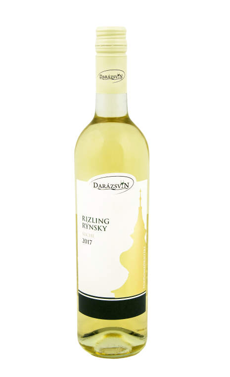 Rizling rýnsky biele suché víno 2017 vinárstvo Darázsvin