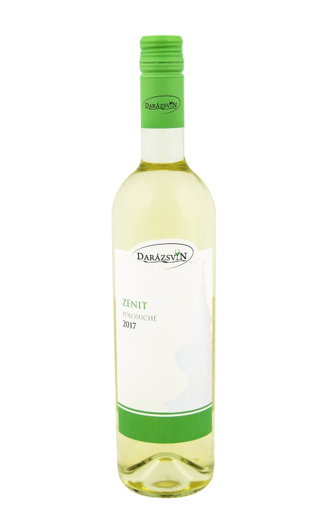 Zenit biele polosuché biele víno 2017 vinárstvo Darázsvi